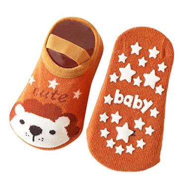 Imagem de Sapatos quentes de inverno para bebês em formato de desenho animado, sapatos de bebê com sola macia para bebês, C, 0-6 meses