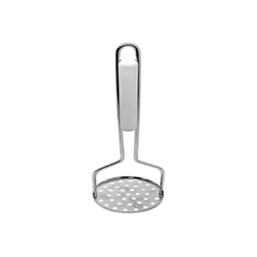 Imagem de Haüskraft Amassador de Batata 28CM, Policarbonato, Prata, Sem Tampa