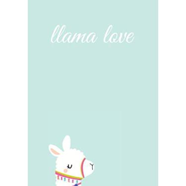 Imagem de Llama love: Perfect Lhama Journal, Caderno, Diário ou Caderno de Esboço, Espaçamento de Grade Pontilhada Tamanho 0,5 cm ou 5 mm de distância, (17,8 x 25,4 cm) Grande