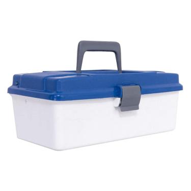 Imagem de Pesca Brasil, Maleta De Pesca, PB Box 001 com 1 Estojo Organizador Multiuso e Bandeja Interna, Ideal Para Organizar e Carregar Produtos De Pesca, com Alça, Trava Na Parte Frontal, Conforto, Segurança