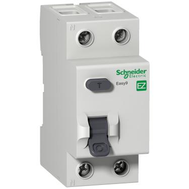 Imagem de Disjuntor Diferencial Residual 2 Polos 30mA – Schneider 40A EZ9R33240