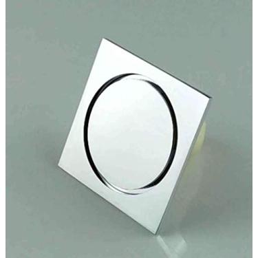 Imagem de Chuveiro Dreno Resíduos Grelha Filtro Cobre Piso Dreno Redondo Invisível Água Desodorante Rápido Desodorante Piso Dreno Fino Cobre Grande Deslocamento Piso Ralo Chapas Dreno Piso