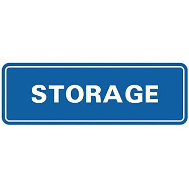 Imagem de Porta de armazenamento/placa de parede – plástico gravado a laser – placa perfeita para casa, negócios ou escola