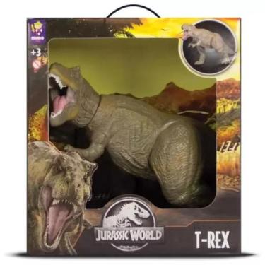 Imagem de Boneco Dinossauro T-Rex Jurassic World - Mimo Toys