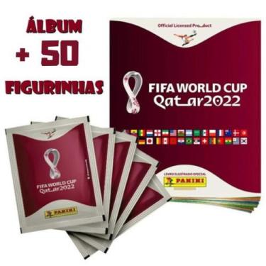 Kit Figurinhas Copa Do Mundo Qatar 2022 (40 Envelopes