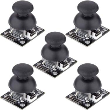Imagem de Módulo Joystick Analógico - 3 Eixos - Para Arduino - 5 Peças