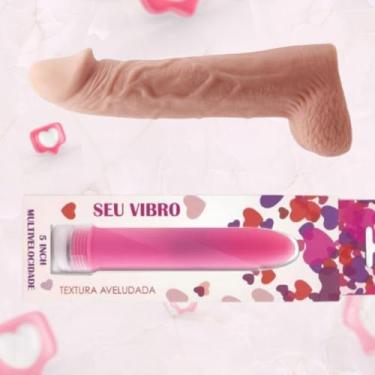 Imagem de Kit Prazer Extremo - Vibrador Persnal 19cms - 10 velocidades + Capa Peniana Realistica com Escroto - 21cms (Insira Vibrador Personal na Capa Peniana) - SEXTOYONLINE