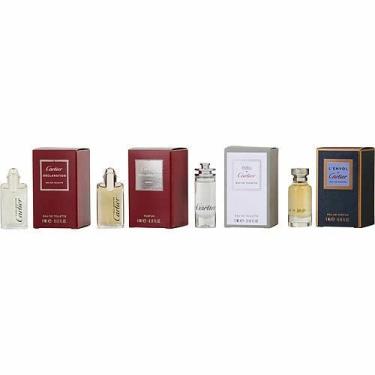 Imagem de Cartier Perfume Gift Set for Men (Declaração Edt 0,13 oz, Declaração Parfum 0,13 oz, L'Envol Eau De Parfum 0,13 oz, Eau De Eau De Toilette 0,13 oz. )