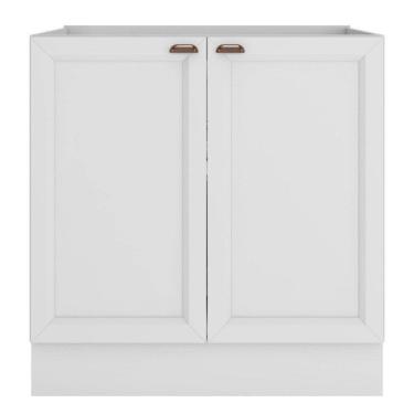 Imagem de Balcão 2 Portas 80 cm sem tampo Unna Poliman