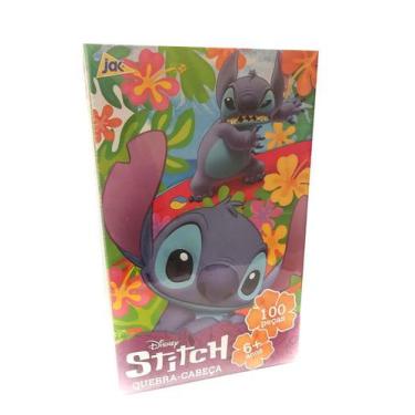 Imagem de Quebra-Cabeça Disney Stitch 100 Peças Toyster