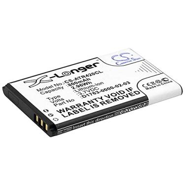 Imagem de AWXY Substituição para bateria compatível com Aastra D1763-0000-02-03 420d