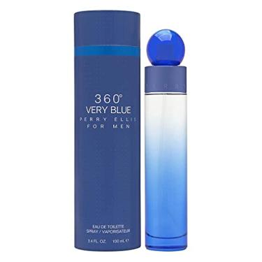 Imagem de 360 Very Blue by Perry Ellis for Men - 3.4 oz EDT Spray
