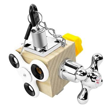 Imagem de Fidget Busy Cube Celarlo para crianças, Montessori Educational To