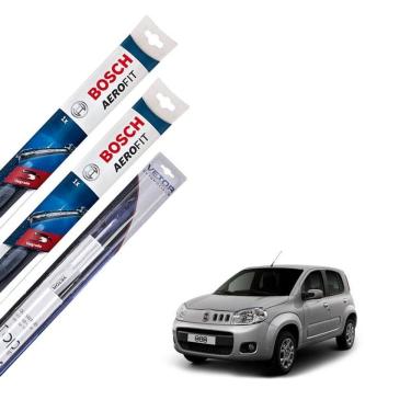 Imagem de Kit palheta limpador parabrisa uno vivace 2011 2012 2013 14