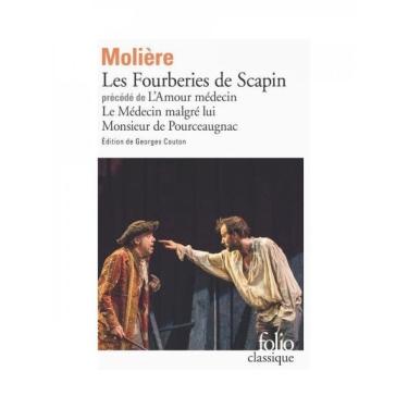 Imagem de Les Fourberies De Scapin Précédé De L`Amour Médecin, Le Médecin Malgré Lui Et De Monsieur De Pourcea