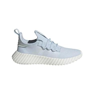 Imagem de adidas Tênis feminino Kaptir Flow, Azul halo/branco fora/prata metálico, 35