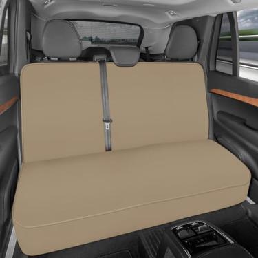 Imagem de Motor Trend AquaShield Capa de assento traseiro de carro, capa de assento traseiro de neoprene à prova d'água para carros, caminhões, vans, SUV, protetor de assento de carro ideal para crianças e