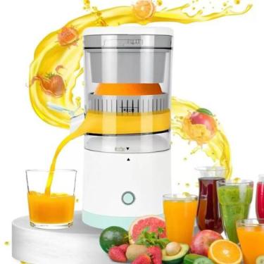 Imagem de Máquina Espremedora Elétrica Para Frutas Laranja Limão Com Garantia - 