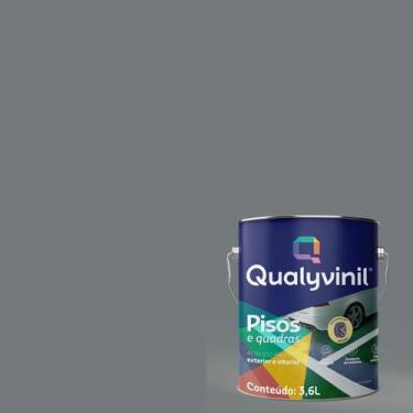 Imagem de Tinta Pisos e Quadras Qualyvinil 3,6L -, Cinza
