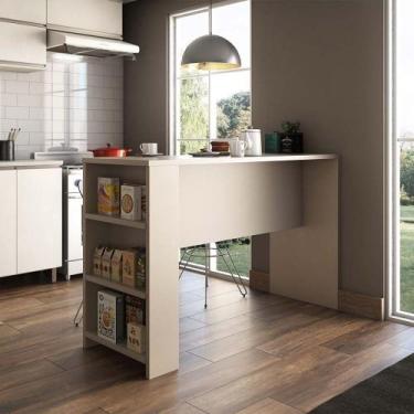 Imagem de Bancada Mesa Gourmet Cozinha Conect 1,50m - Linha SUPREMA Luciane