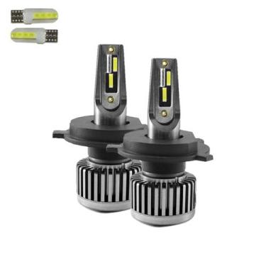 Imagem de Kit ultra led nano chevrolet onix 2012/2024 30000 lúmens 6500k (h4) - 