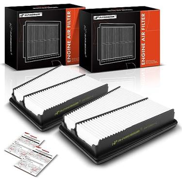 Imagem de A-Premium Filtro de ar de motor de 2 peças compatível com Hyundai Genesis 2009-2011 4,6L, Genesis 2012-2014, Equus 2011-2014, Equus 2015-2016 5.0L e Kia K900 2015-2017, Substituir # 281133 2M3000 ,