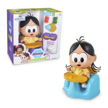 Imagem de Turma da mônica boneca magali hora da papinha - Adijomar Brinquedos