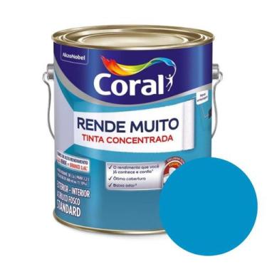 Imagem de Tinta Acrílica Coral Rende Muito Fosca Standard 3,2 Litros - AKZO NOBE
