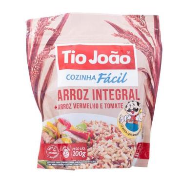 Imagem de Arroz integral + arroz vermelho e tomate TIO JOÃO 200g