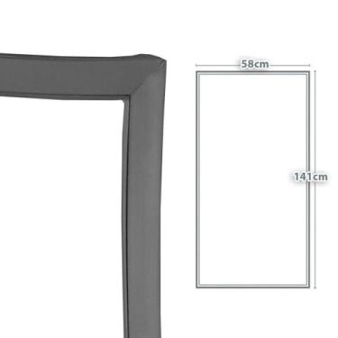 Imagem de Gaxeta Magnética C/aba Vitrine Expositora - 1.41 X 58 cm - Metalfrio