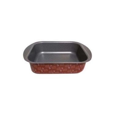 Imagem de Assadeira Enjoy Retangular  Nº 02 33X24X6  3.5 L - Vermelha - Alegrete