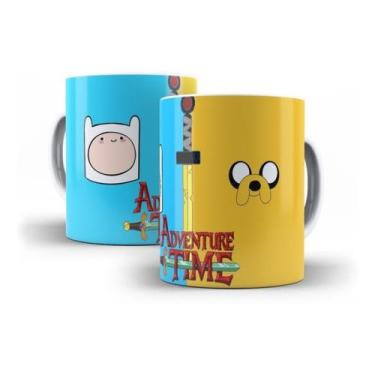 Imagem de Caneca Hora Da Aventura Adventure Time Jack E Finn - Ng Decor Canecas