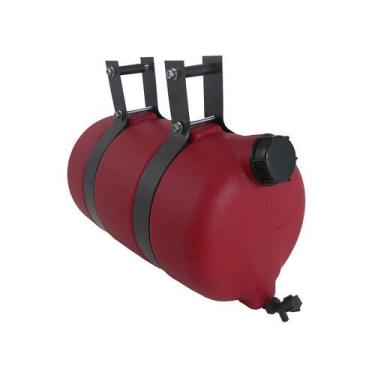 Imagem de Corote Barrica Agua Caminhão 26 Litros Vermelho Com Suporte - Bepo