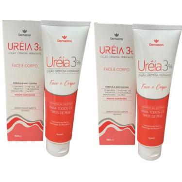 Imagem de LOÇÃO CREMOSA HIDRATANTE URÉIA 3% 150ml DEMAZON KIT 2 und