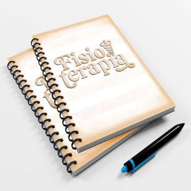 Imagem de Caderno Universitário 96fls Profissão Luxo Fisioterapia Mod2 - Premium