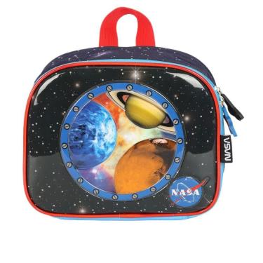 Imagem de Lancheira Escolar Luxcel Nasa Azul