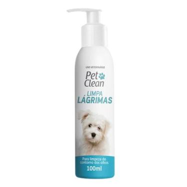Imagem de Limpa Lágrimas Pet Clean 100ml  Elimina Manchas e Secreções nos Olhos 