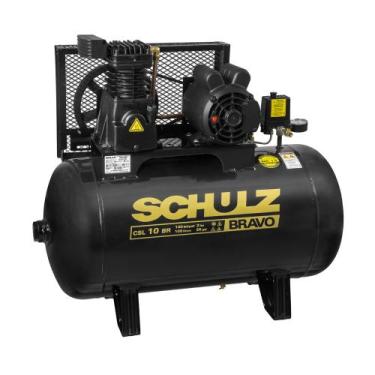 Imagem de Compressor de Ar CSL10BR/100L 2HP 2 polos Monofásico 220v BRAVO SCHULZ