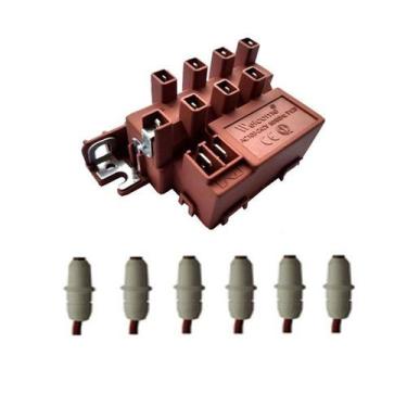 Imagem de Kit 1 Usina De Ignição e 6 Eletrodos Fogões Esmaltec - Esmaltec /  wel