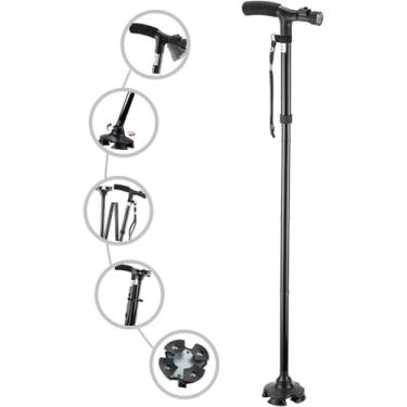 Imagem de Bengala Para Caminhada Com Luz Regulável Dobrável S.u.permedy.