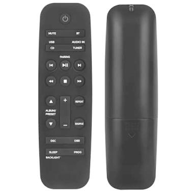 Imagem de Controle remoto de substituição adequado para leitor de CD Philips AZ700T USB FM Radio Boombox sistema estéreo portátil