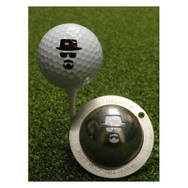 Imagem de Tin Cup Ferramenta de marcador personalizada bola de golfe - Incognito (Heisenberg)