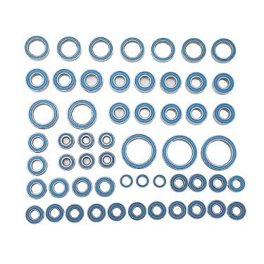 Imagem de Kit de Rolamento de Carro Rc 1/10, Rolamentos de Esferas Profundos de Aço Premium, Peças 55 Peças para Carros de Esteira Com Controle Remoto