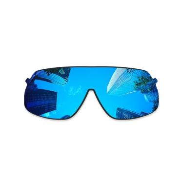 Imagem de Combine8 Lentes de reposição Ploarized para óculos de sol Oakley Sutro Lite OO9463/Sutro Lite Asian Fit (AF) OO9463A - Azul gelo