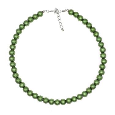 Imagem de JNF Colar de pérola grande para mulheres colar de pérola grossa colar grande falso colar e brincos conjunto de colar de pérolas dos anos 20 bijuteria fantasia, Pérolas de imitação, Sem Pedra Preciosa