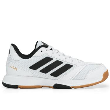Imagem de Tênis Adidas Ligra 8 Indoor Branco e Preto-43