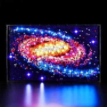Imagem de TT Tokuein Kit De Luz Led Para Lego 31212 The Milky Way Galaxy, Compatível Com Conjuntos Lego, Não Incluído No Conjunto De Modelos, Melhora A Exibição, Fácil Instalação, Presente Maravilhoso, Materi