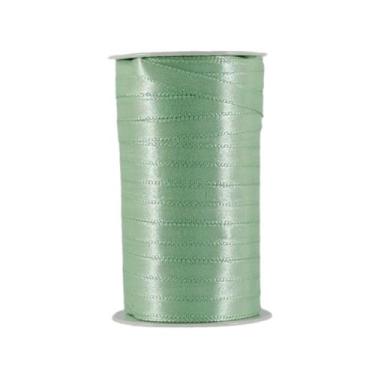 Imagem de Fita de Cetim Trader 07mm N1 com 100 Metros, COR 050 VERDE ÀGUA, 100 M