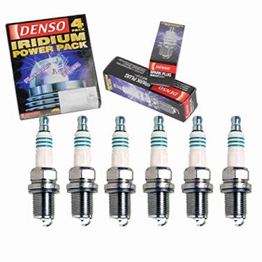 Imagem de 6 peças de velas de ignição DENSO Iridium Power compatíveis com Lexus RX300 3.0L V6 1999-2003