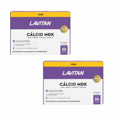 Imagem de Kit 2 und Lavitan Cálcio MDK 30cpr - Cimed